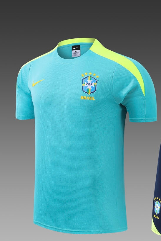 Maillot d’entraînement BRÉSIL jaune/Bleu 23/24