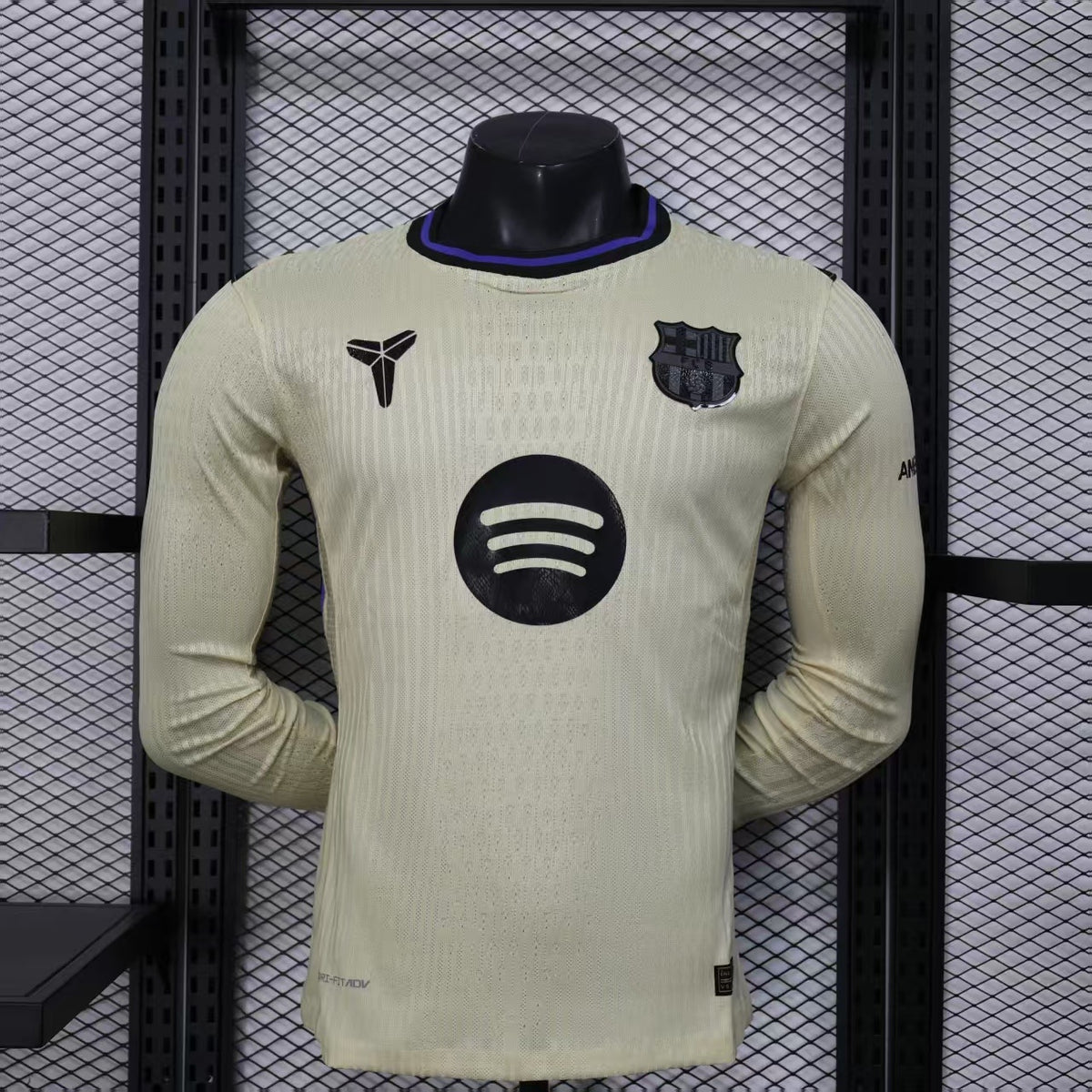 Maillot FC Barcelone extérieur manches longues 2025-26