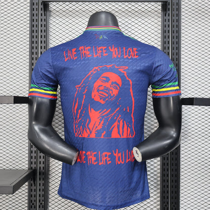 Maillot football Ajax Amsterdam Player Version Bob Marley 2025/26