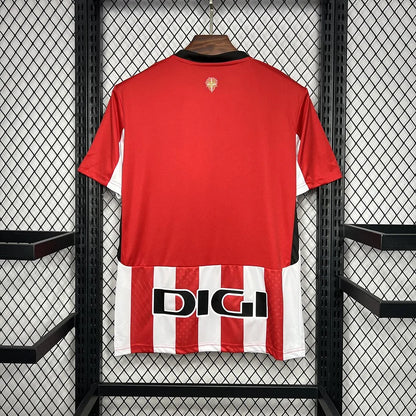 Maillot Athletic Bilbao Domicile 2024-2025 - Rouge