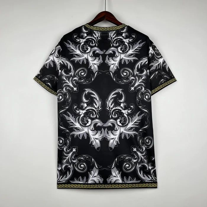 Maillot Italie saison 2023-2024 collab Versace noir