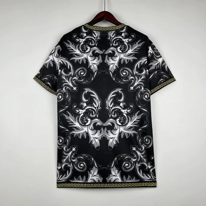 Maillot Italie saison 2023-2024 collab Versace noir