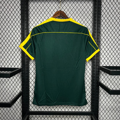 Brésil Maillot Foot Retro vert 1998
