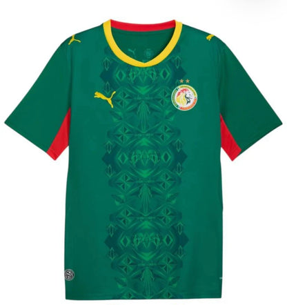Maillot domicile Sénégal 2 étoiles Coupe du monde 2026