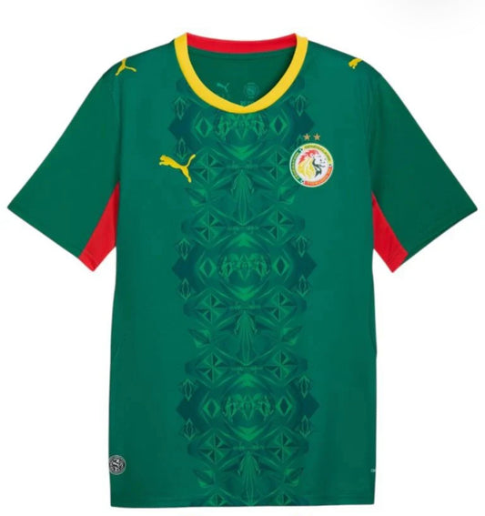 Maillot domicile Sénégal 2 étoiles Coupe du monde 2026