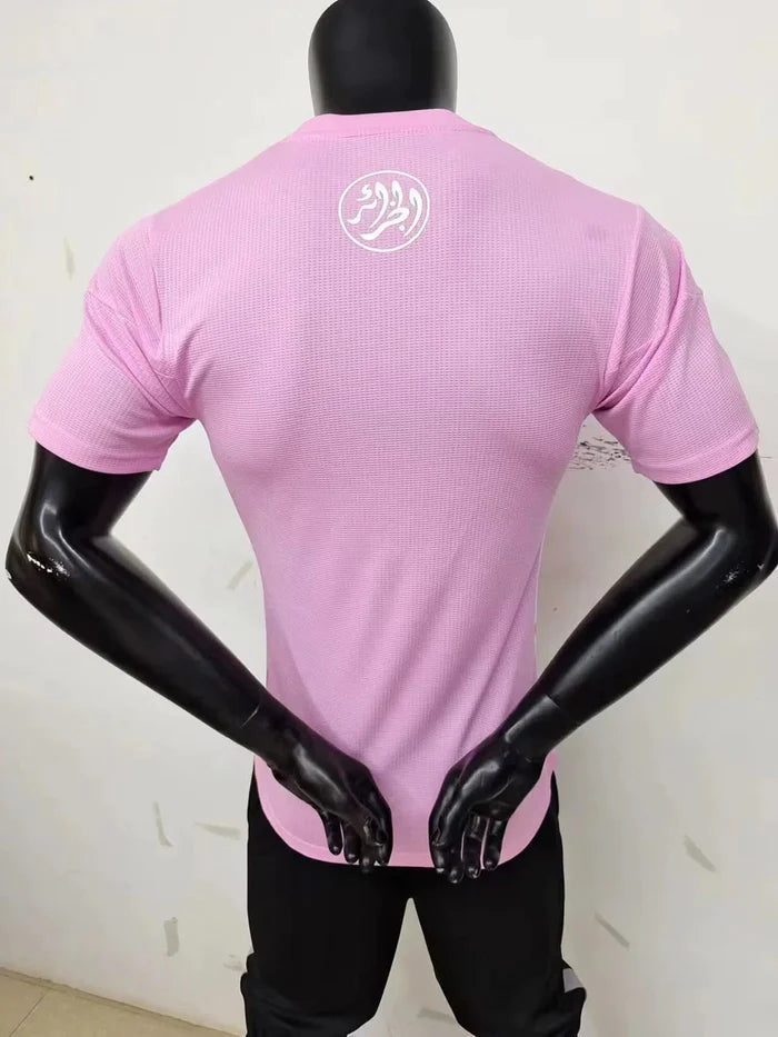 Maillot Algérie saison 2023-2024 édition spéciale rose version player