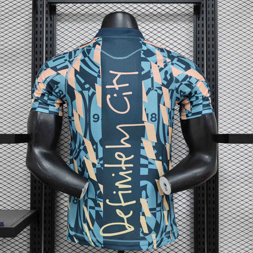 Maillot Manchester City Blue Retro Style Special Edition Shirt 24-25
