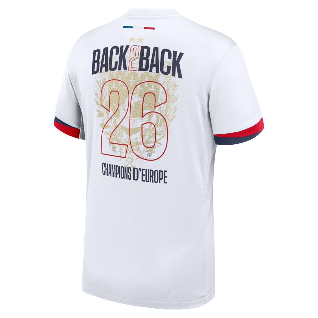 MAILLOT PSG Exterieur BACK2BACK 2 ÉTOILES ⭐️ ⭐️