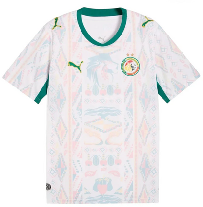 Maillot extérieur Sénégal 2 étoiles Coupe du monde 2026