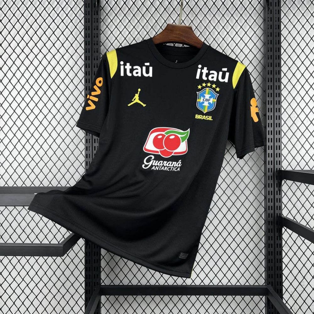 MAILLOT ENTRAÎNEMENT BRÉSIL FULL SPONSOR 26/27 - NIKE DRI-FIT MARINE
