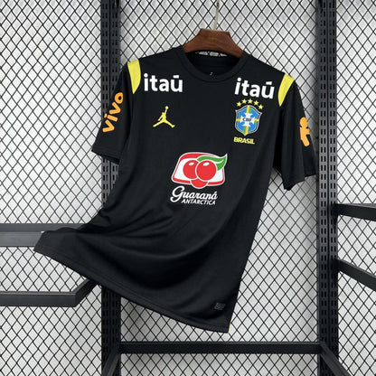 MAILLOT ENTRAÎNEMENT BRÉSIL FULL SPONSOR 26/27 - NIKE DRI-FIT MARINE