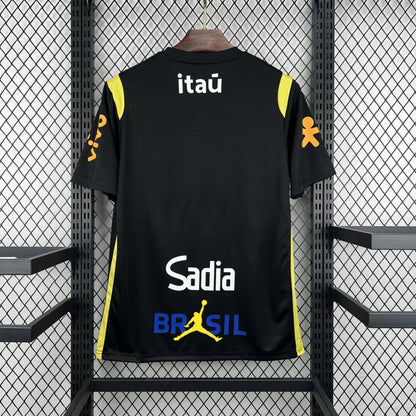 MAILLOT ENTRAÎNEMENT BRÉSIL FULL SPONSOR 26/27 - NIKE DRI-FIT MARINE